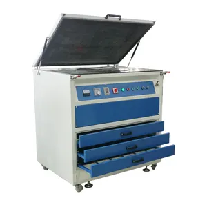HL-280 exposure máquina com secador para serigrafia Screen plate & steel plates fazendo duas funções