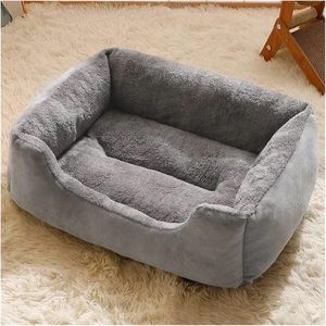 Manufacturer Wholesale <b>Soft</b> Plush Fluffy Cat <b>Dog</b> Warm <b>Bed</b> - Product Image 1