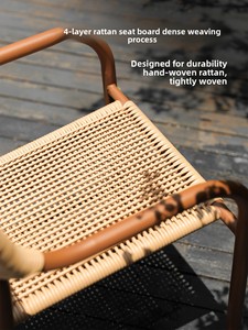 Mesa y Sillas para Barbacoa al Aire Libre, Patio/Jardín/Terraza, Mesa para Asar a la Parrilla con Carbón/Eléctrica, Juego de Comedor Estilo <span class=keywords><strong>Chino</strong></span>, Muebles de Exterior - Product Image 6