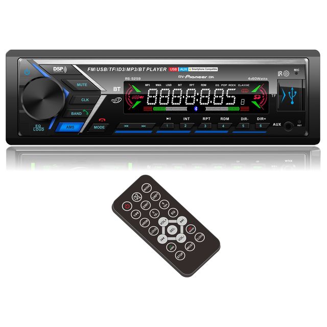 1 Din Cheap Price Car FM Radio USB MP3  Bluetooth Player With High Power OEM ODM Factory
