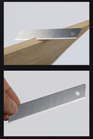 Lames de couteau utilitaire économiques de 0,5 mm en acier au carbone SK5, lames de couteau utilitaire robustes