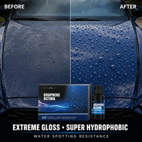 CarSusChem 3-5 ans 9H Super Brillant Graphene Ultima Cire Liquide de Revêtement Céramique Anti-UV pour Détail Automobile Usage Professionnel