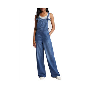 Bas prix mode dames taille haute barboteuses jean combinaison grande taille femmes jean combinaison pour femmes du Bangladesh - Product Image 2