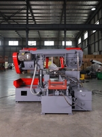 Machine à scier à ruban horizontale pour métaux, machine à couper les tuyaux en acier renforcé, personnalisée par les fabricants.