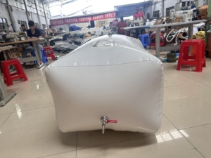 Litong ráp 150gallon 500L linh hoạt dầu nhiên liệu lưu trữ thuyền nhiên liệu bàng quang xe tăng - Product Image 5