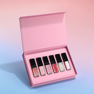 Grosir kustom Logo Vegan <span class=keywords><strong>Kit</strong></span> Lip Gloss 6 warna Set Lipgloss dengan Label privat-membuat <span class=keywords><strong>Kit</strong></span> rias merek Anda sendiri - Product Image 4