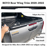 Garniture de hayon Hilux REVO 2020-2022, garniture arrière spéciale pour portes arrière de véhicules spéciaux