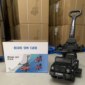 Voiture à pousser pour enfants en plastique, jouet pour bébé <span class=keywords><strong>avec</strong></span> lumières et musique, voiture à bascule pour bébé <span class=keywords><strong>avec</strong></span> poignée, conforme aux normes CE EN71 CPC GCC ASTM - Product Image 5