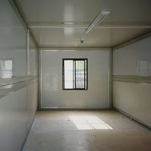 20 英尺集装箱房屋地板计划 Iso 集装箱房屋现代预制微小集装箱房屋单位