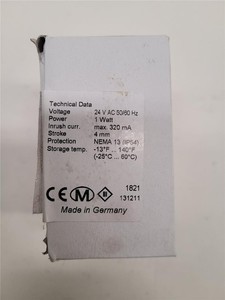 Nuovo Prodotto Originale 082f1111 Abnm Attuatore <span class=keywords><strong>Termoidraulico</strong></span> PLC - Product Image 2