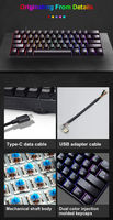 Teclado Mecánico para Juegos, el Más Económico, con Cable, Teclados Mecánicos Coreanos