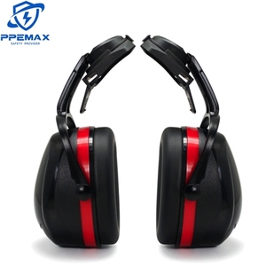 30 डीबी कान मफ हार्ड हैट प्रकार सुरक्षा हेलमेट श्रवण सुरक्षा के लिए सुरक्षा इयरमफ एन 3.19 शोर कम - Product Image 3
