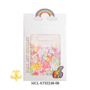 Accessoires pour ongles en résine chromée en forme de cœur et de croix, 100 pièces/sac, <span class=keywords><strong>mini</strong></span> macarons, accessoires pour nail art, vente chaude - Product Image 6