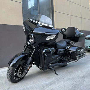 Motocicleta de Gasolina Clásica Retro Potente YY500-9 con Certificado CEE, Velocidad Máxima 180 km/h, Motor Refrigerado por Agua, Sistema EFI, Ciclomotor de Gas - Product Image 2