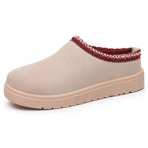 2025 invierno nuevos zapatos planos cómodos versátiles informales de algodón cálido grueso de lana para mujer - Product Image 3