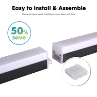 Lámpara LED de Alto Rendimiento para Tiendas, Serie G1 XT1, 4 pies, 40W, Iluminación Lineal LED de Aluminio, Suministro Directo de Fábrica