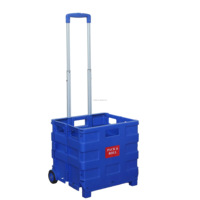 Nouveau Offre Spéciale 6 roues pliable Mini Portable roulant pliant chariot pour monter les escaliers