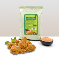 Assaisonnement en poudre granulée crue certifiée Halal, saveur poulet épicé du Sichuan, marinade au vinaigre de poivre séché jaune mélangé, style chinois