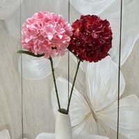 Décoration Florale 3D pour Mariage et Fêtes : Allée de Fleurs en Soie, Composition Sphérique d'Hortensias pour Hôtels et Studios