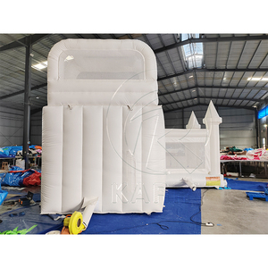 Castillo Inflable Comercial con Tobogán, Castillo Inflable Blanco en Venta - Product Image 6