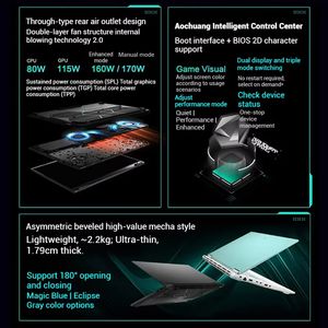 Computadora TUF Gaming F16 con AMD Ryzen 7 H260 RTX 5050/5060 	   Portátiles nuevos de 5 pulgadas, portátiles para juegos, notebooks <span class=keywords><strong>gamer</strong></span> - Product Image 3