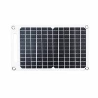 Panneau solaire compact semi-flexible avec régulateur USB intégré pour les voyages en plein air
