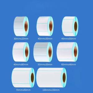 ราคาโรงงานโดยตรง ผู้ผลิตจีน ฉลากกาวติดสินค้าสำหรับร้านขายของชำ สติกเกอร์แบบกำหนดเอง หมุนได้ ละลายน้ำได้ - Product Image 6