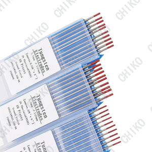 TIG kaynak için 2% Thoriated Tungsten elektrot WT20 kırmızı Tungsten çubuk 1.6mm X 175mm - Product Image 3
