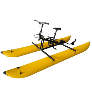 Bateau à pédales flottant gonflable, vélo d'eau, vélo, promotion, nouvelle collection 2022 Livraison directe Entrepôt de l'UE - Product Image 1