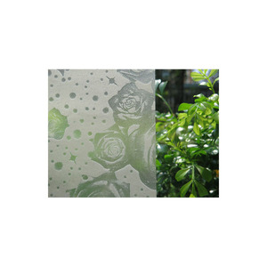 High Quality Self-adhesive Decorative PVC <b>Window</b> <b>Films</b> Modern Patterned <b>Glass</b> Customizable Thickness for Office Use - Product Image 4