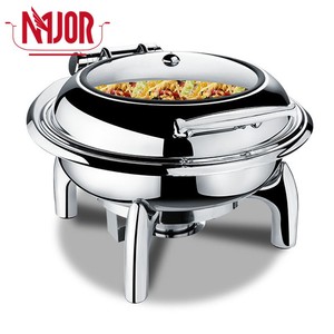 Inducción hidráulica del plato de frotamiento con 2 / 3GN bandeja de comida buffet olla de cocina de <span class=keywords><strong>la</strong></span> cafetería <span class=keywords><strong>restaurante</strong></span> - Product Image 1