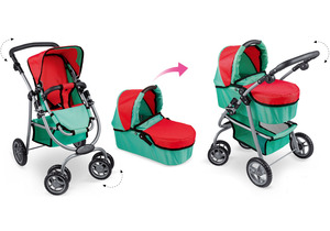 Haute qualité enfants semblant jouer jouet 3 en <span class=keywords><strong>1</strong></span> coton poupée poussette landau pour poupée jouets - Product Image 2