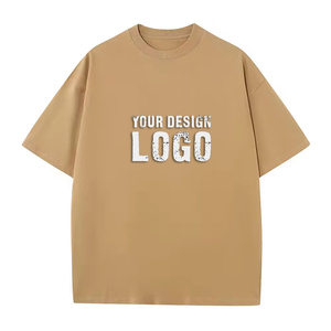 Camiseta de Hombre de Algodón con Estampado 3D, Estilo Urbano, Holgada, Informal, de Color Sólido, con Hombros Caídos, Tallas Grandes - Product Image 5