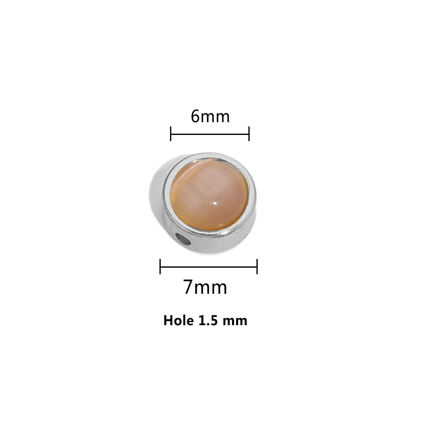 D 6 mm [environ 1,5 g par pièce]]