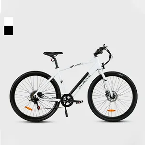 AVAKA-bicicleta eléctrica de montaña R3, de fibra de carbono, con suspensión completa de 27,5 pulgadas, Motor Bafang Emtb