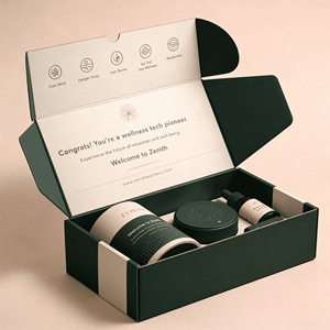 Gummy <b>Supplements</b> Subscription Box Packaging Corrugated Mailer Box E Flute Self Locking Mailer Box Custom Packaging - Product Image 1