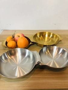 <span class=keywords><strong>Assiette</strong></span> de barbecue dorée de style coréen <span class=keywords><strong>Assiette</strong></span> de <span class=keywords><strong>fruits</strong></span> <span class=keywords><strong>frais</strong></span> Dîner de famille Ensemble de table Vaisselle de luxe <span class=keywords><strong>Assiette</strong></span> en acier inoxydable - Product Image 3