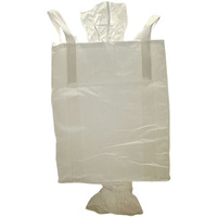 Sac Jumbo en PP Biodégradable Personnalisé avec Bec Verseur Supérieur et Inférieur, Sac FIBC Robuste pour l'Emballage du Riz, de l'Exploitation Minière et de la Construction