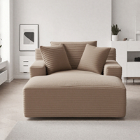 Sofá Cama Personalizado al por Mayor, Sofá Modular con Esponja de Alta Densidad Comprimida al Vacío para Sala de Estar