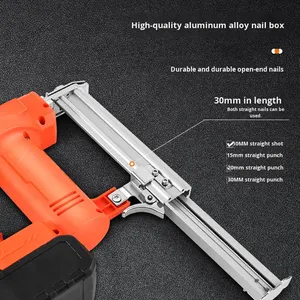 <span class=keywords><strong>Agrafeuse</strong></span> <span class=keywords><strong>sans</strong></span> <span class=keywords><strong>fil</strong></span> 21V 6-10mm pour charpente et toiture ENG-01 – Machine à clous électrique <span class=keywords><strong>sans</strong></span> <span class=keywords><strong>fil</strong></span> pour le travail du bois et le bricolage métallique - Product Image 5