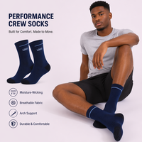 Chaussettes de sport d'hiver imperméables en laine mérinos personnalisées, fabriquées directement en usine, pour adultes et jeunes unisexes, bas