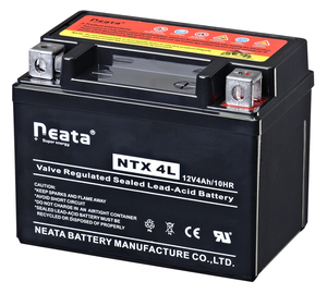 中国製電動バイク用バッテリー <span class=keywords><strong>12V</strong></span> 4Ah ジェルバッテリー 高品質 - Product Image 2