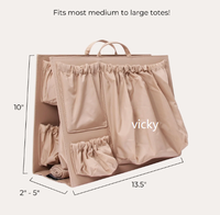 Organisateur de sac à main, insert multi-poches pour sac, organisateur de sac intérieur, insert de sac pour femme