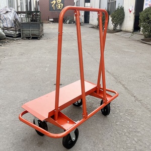 Carro de Almacenamiento Personalizable con Ruedas de Acero y Frenos, Capacidad de Carga de 3000 lb, para Paneles de Yeso y Mármol - Product Image 6