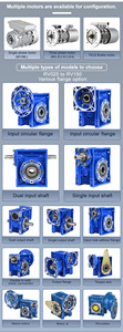 <span class=keywords><strong>Motor</strong></span> Induksi Asinkron Tiga Fasa Efisiensi Tinggi Seri MS 4 Kutub 1400-1500RPM dengan Reduktor Rv - Product Image 4