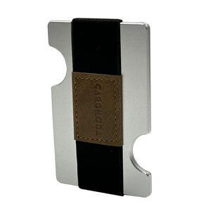 Tarjetero Minimalista de Aluminio de Alta Calidad con Bloqueo RFID para Tarjetas de Crédito, 6 Pulgadas, Sin Cierre, Multifuncional, CardHoda - Product Image 1