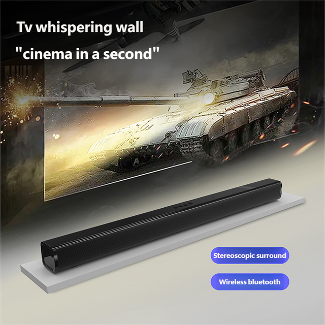 Source Manufacturer New 3D Surround Home Theater Soundbar  Soundbar Speaker Dedicated for TV