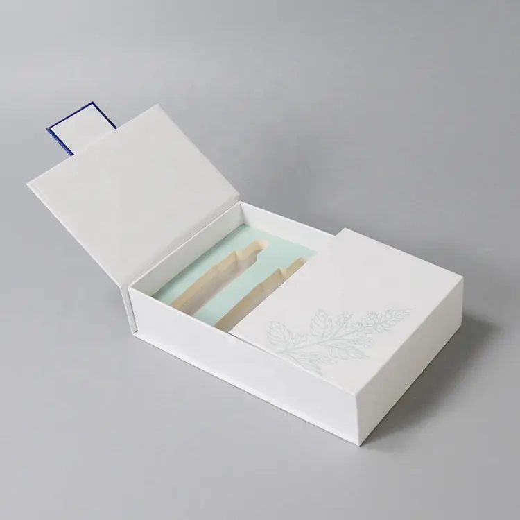 Dubbele Deur Cadeau Cosmetische Huidverzorging Verpakking Dozen Custom Bloembak Vierkant Met Invoegen Dozen Bloem Verpakking