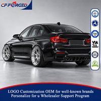 Vente flash - Jantes en alliage forgé monobloc concaves argentées polies 18x9.5 19x9.5 19x10.5 5x120 pour BMW F80 M3 berline