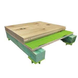 Bán Hàng Trực Tiếp Chống-Trượt Trong Nhà Sân Bóng Rổ Thân Thiện Với Môi Mật Độ Cao Maple Sàn Gỗ Thể Thao Sàn Gỗ - Product Image 1